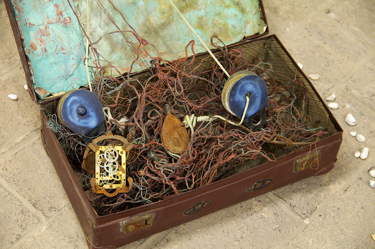 sculpture by AM Hoch as part of Diary of a Young Boat.